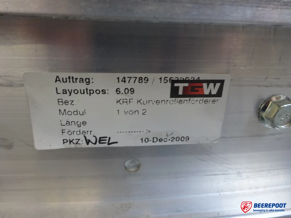 Rollenbaanbocht, drive